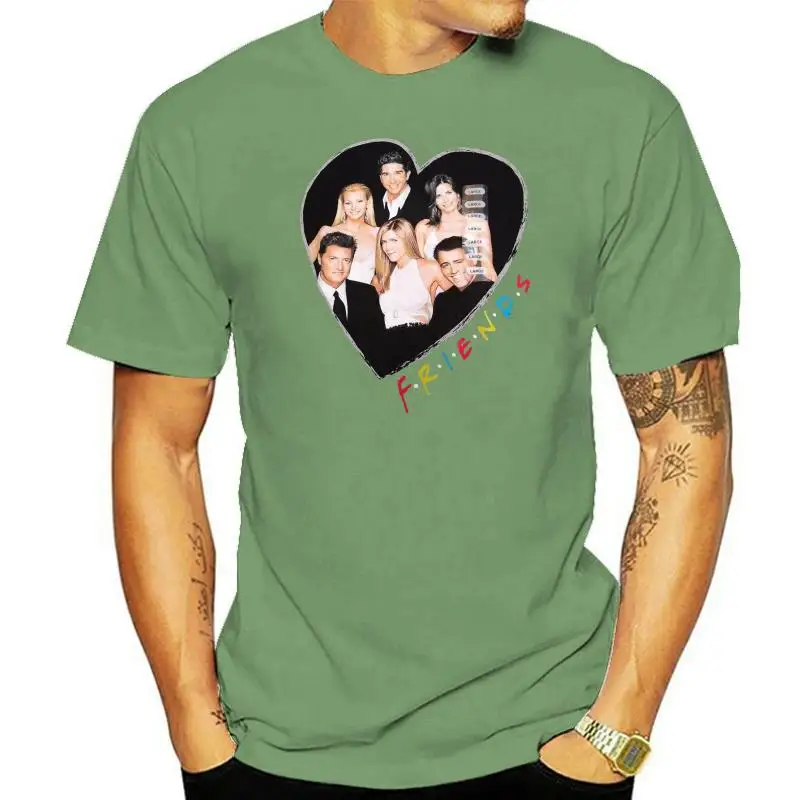 

Мужская футболка для ТВ-шоу Friends, все размеры, новинка, топ, популярная летняя футболка в стиле Кортни Харадзюку 2022, бесплатная доставка