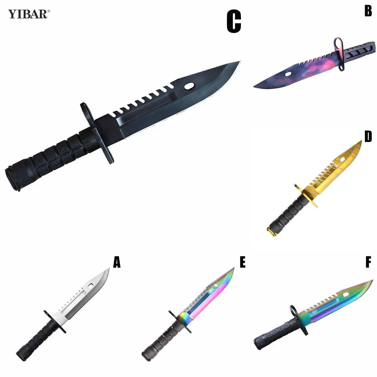 

Выцветающий красный черный многоцветный M9 байонетный автомобильный нож для кемпера наклейки с рисунком автомобильного окна бампера Декор устойчивый к царапинам