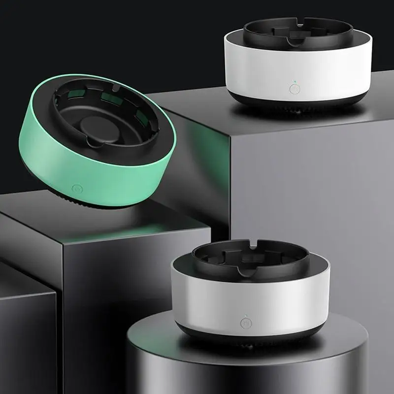 

Бездымная пепельница для дома и гостиной, ветрозащитная круглая кастрюля без дыма, очиститель воздуха, без пепельницы