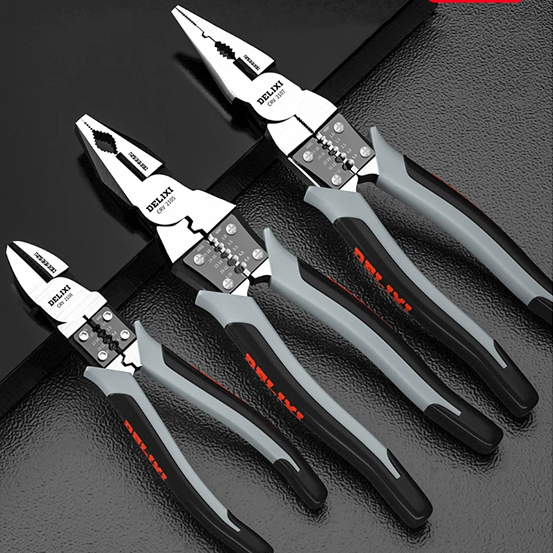 

High-quality multi-function universal oblique pliers needle-nose pliers hardware tools universal wire cutters electrician
