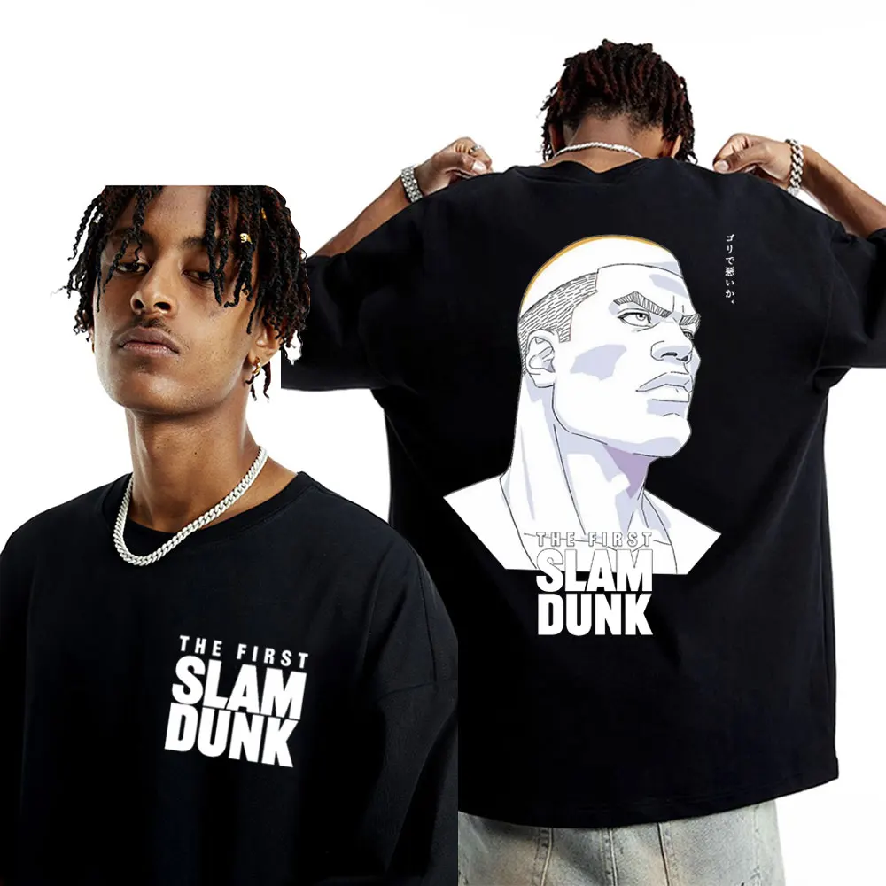 

Japanese Anime Akagi Takenori Print T-shirt The First Slam Dunk New Movie T-Shirts Men Women Fashion Oversized Tees Short Sleeve