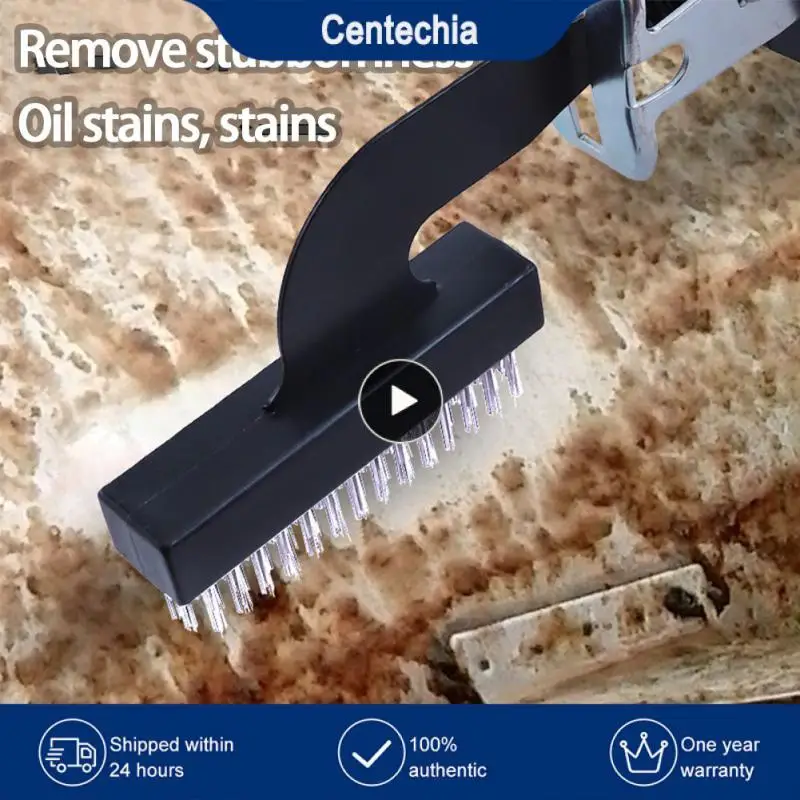

Electric Reciprocating Saw Brush Stain Removal Sanding Wire Brushes Black 12.7mm Interface Rust Paint Metal Cleaner Durable