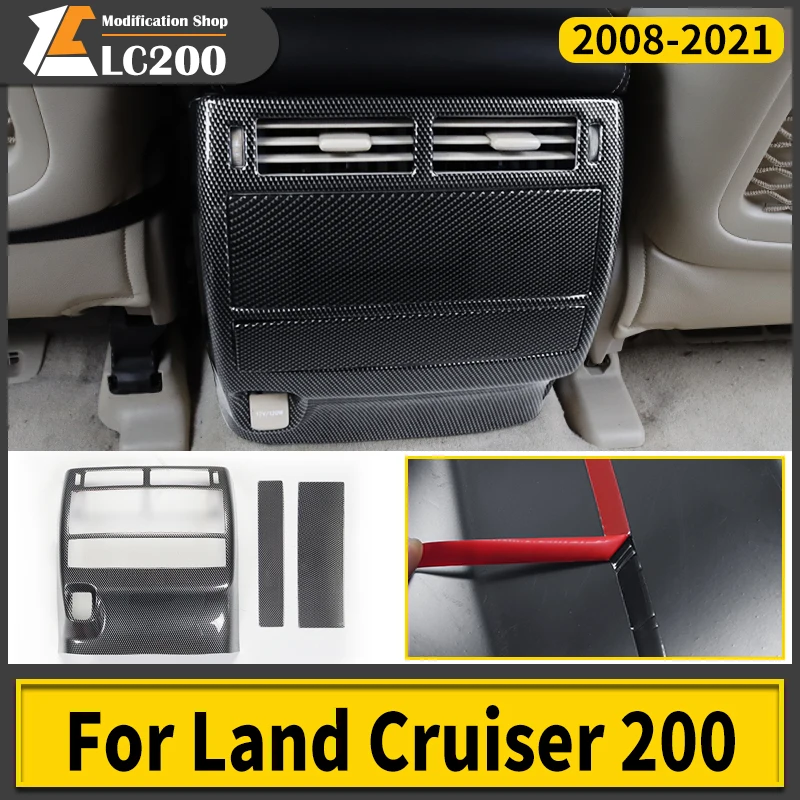 

Подлокотник с откидной ножкой подходит для 2008-2021 Land Cruiser 200, декоративная панель для заднего воздуховыпускного отверстия LC200, аксессуары для ...