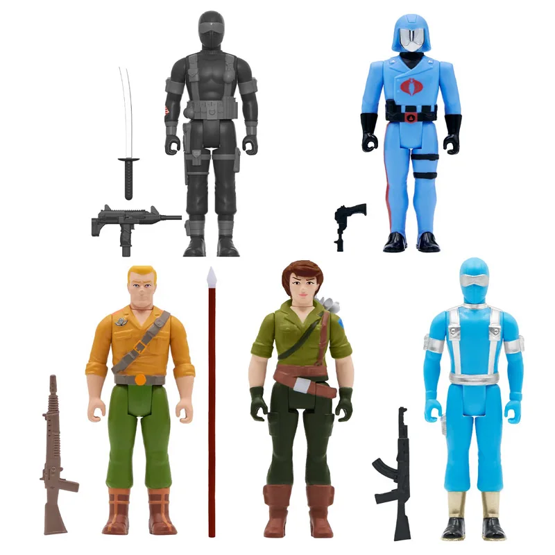 В наличии Super7 G.I. Джо волна 2 леди Джай змеиные глаза 3 75 дюйма реакция Fgiure игрушка