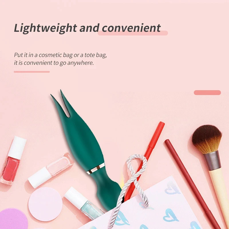 Вибраторы clitoride двойная подставка 2 в 1 женские игрушки двойной массажер баскетта