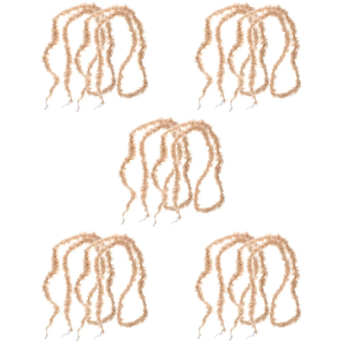 

10 Plume Boa DIY Girl's Fancy Dress Accessories Costume Holiday Decor