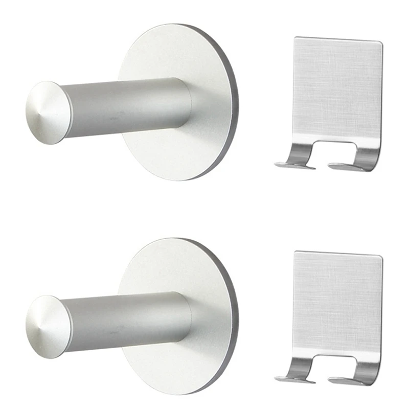 

2X For Dyson Hair Dryer Hanger Wall Mount Holder For Bathroom Metal Accessories Hanging Shelf Rack Portable Storage-C