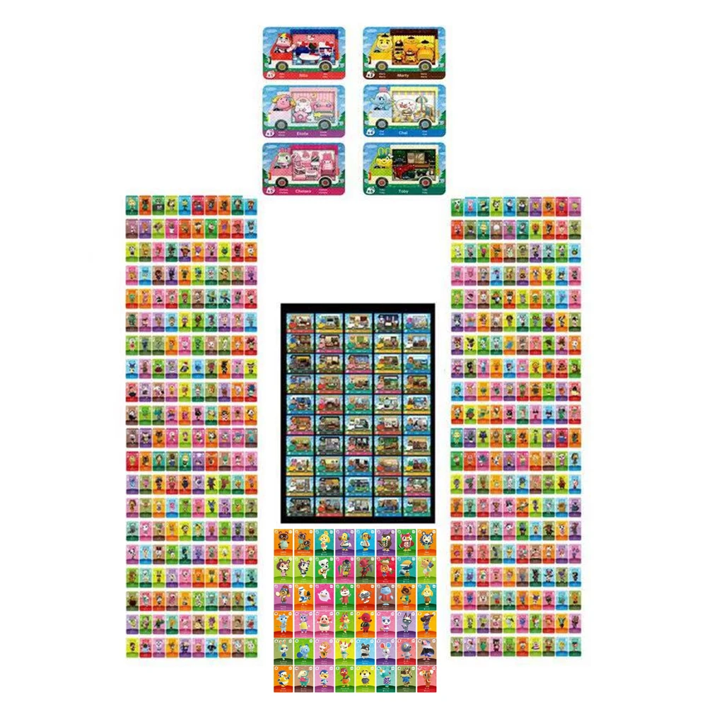 

504 шт. для карт с животными маршалом NFC Switch NS 3DS NFC Ntag215 Croxxing Games series 1 2 3 4 5