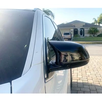 for bmw x3 f25 x4 f26 x5 f15 x6 f16 2014 2018 car side wing mirror cover rear view caps black