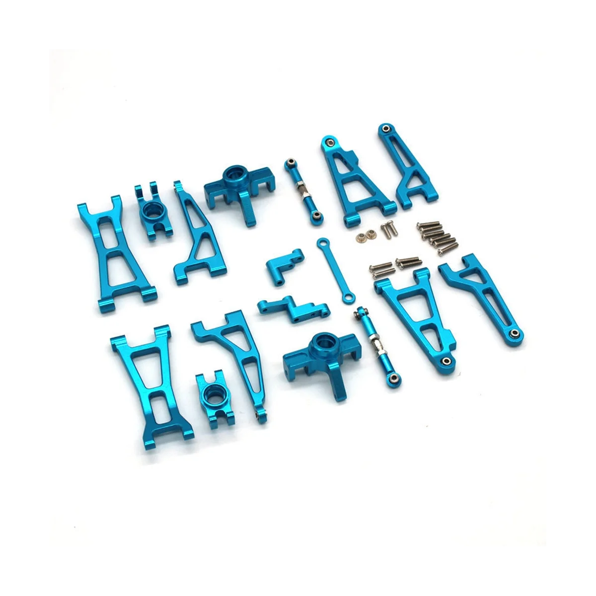 

Metal Suspension Arm Steering Block Set for HBX 16889 16889A 16890 16890A SG1601 SG1602 1/16 RC Car Upgrade Parts Kit,2