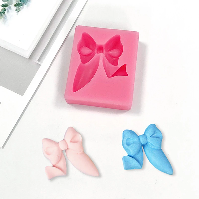 

Mini Easter Bunny Ear/Bow Design Silicone Mold Fondant Cake Decorating Tools Kitchen Chocolate Cake Mould Bakeware