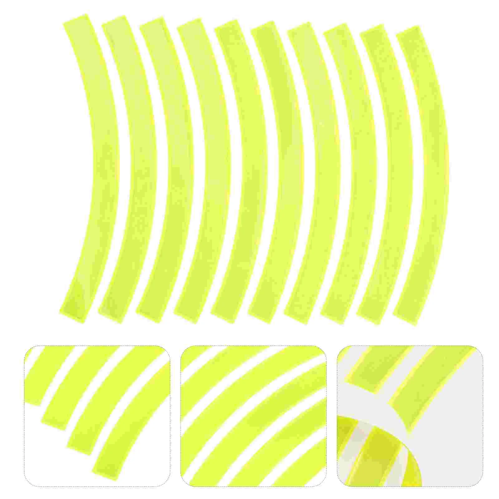 

Children Balance Bike Rim Reflector Wheel Body Decal Safety Adhesive Tape