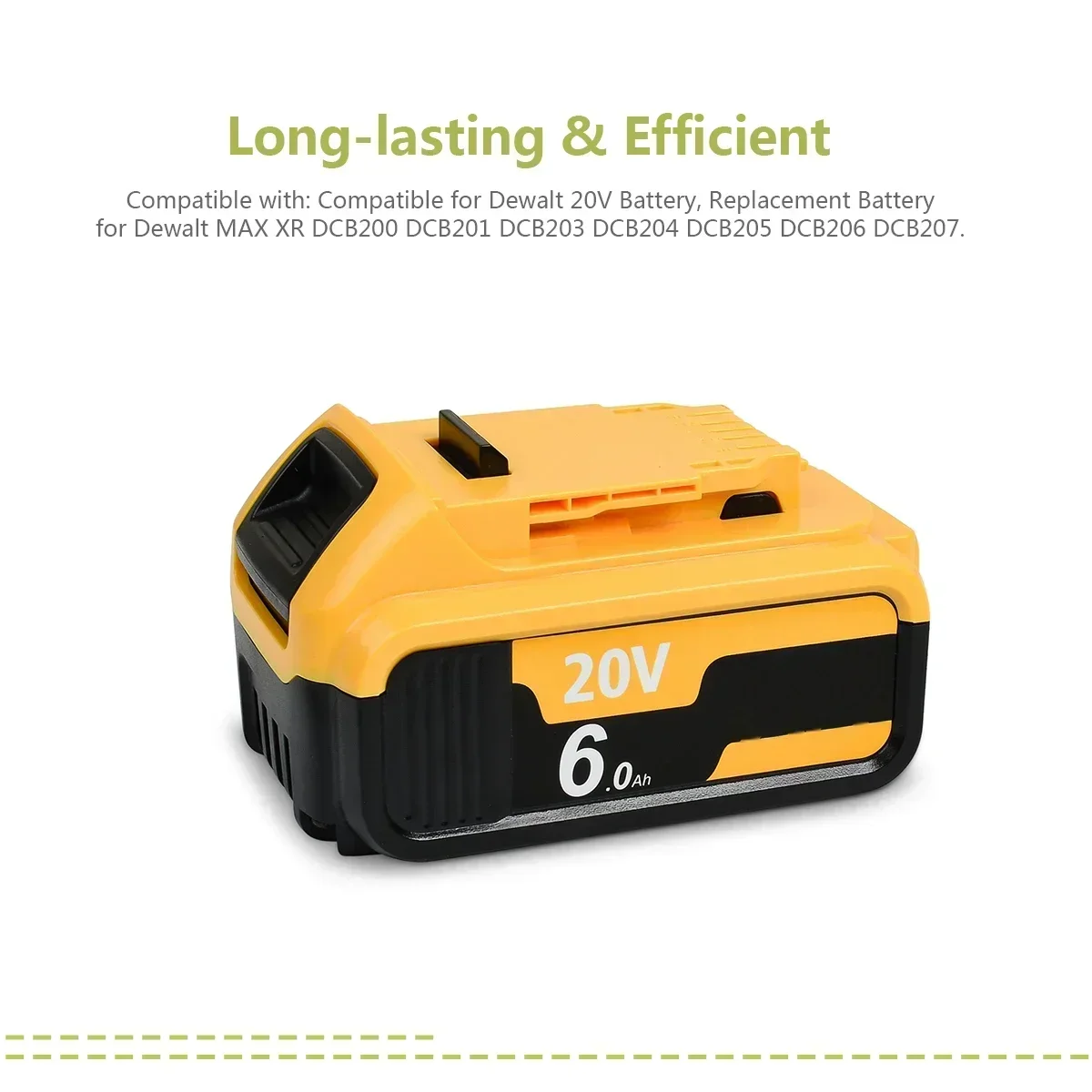 Аккумулятор Bonacell для Dewalt 20В 6.0 Ач