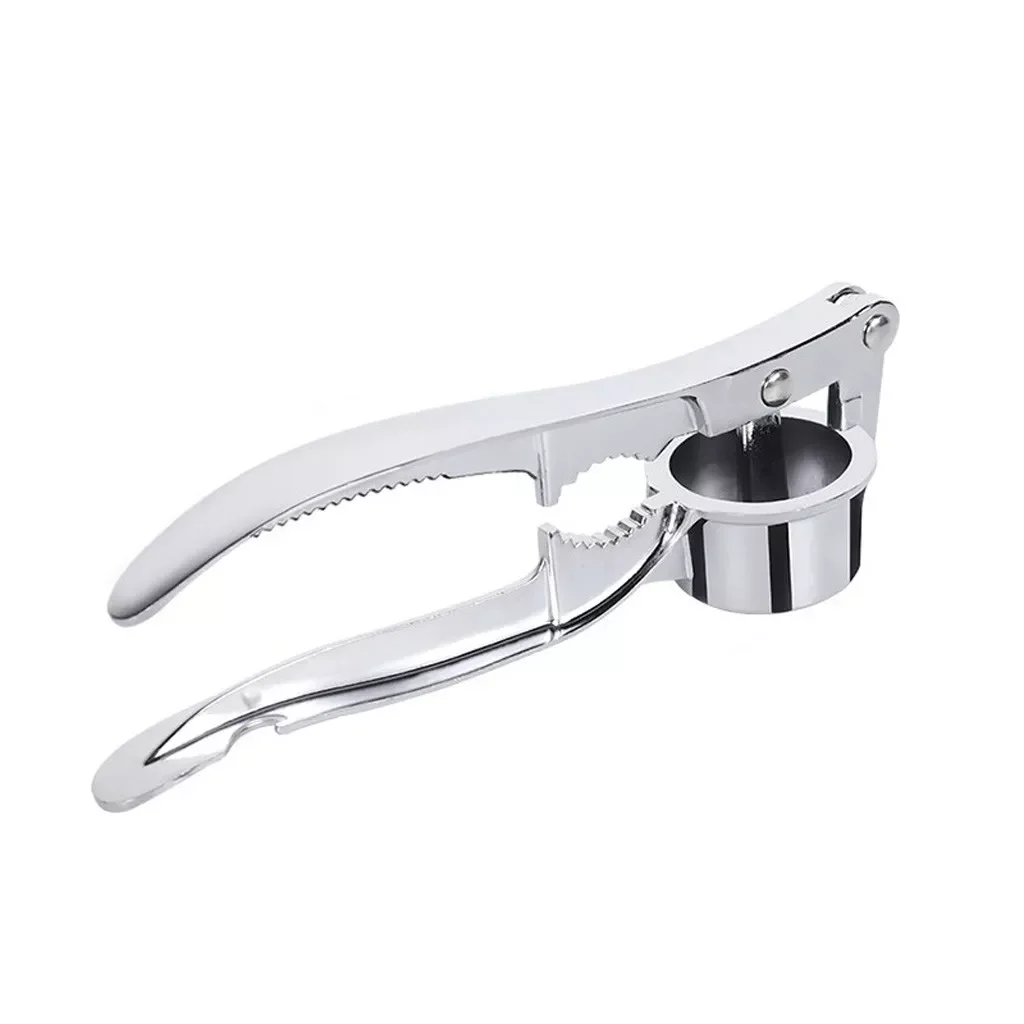 

Garlic Press Crusher Squeezer Masher Home Kitchen Mincer Tools Stainless Steel Masher Garlick Squeezer Garlic Chopper Peeling#30