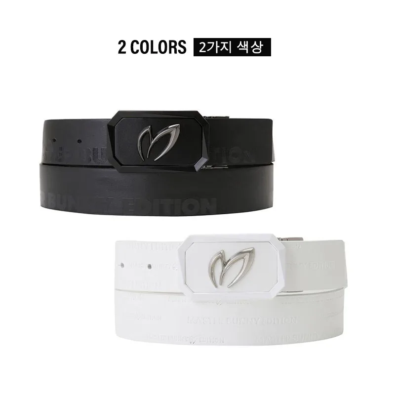 Men's and Women's Same Style Belt Rotary Buckle Leather Belt Double-sided Available and Cut