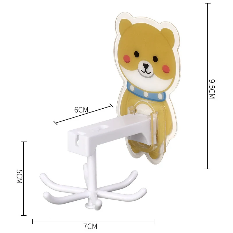 

Многофункциональный кухонный крючок PGY из полипропилена, 6 крючков