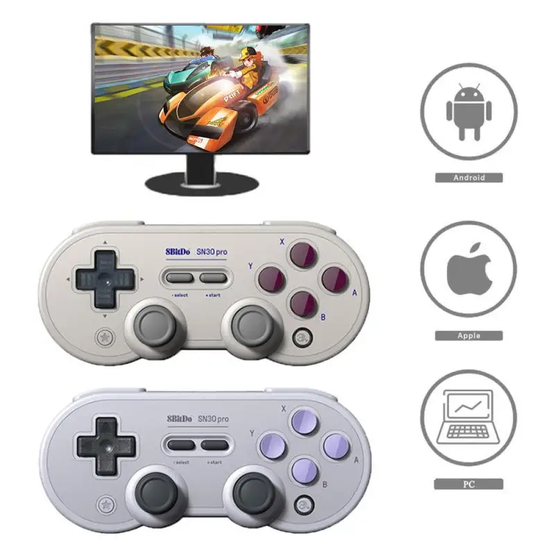 

8BitDo SN30 Pro Game Controller Wireless Bluetooth Gamepad For Switch Android MacOS Steam Windows PC Joystick For IOS
