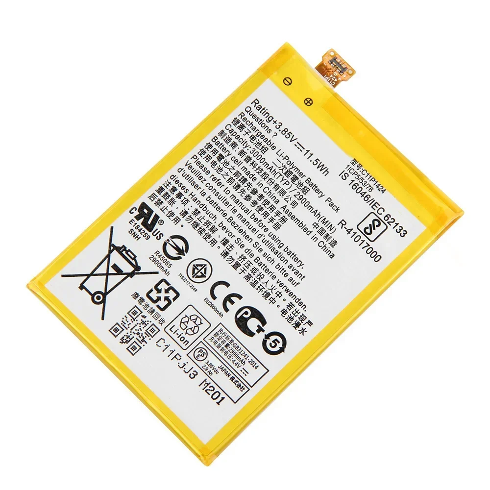 Сменный аккумулятор для телефона C11P1424 Asus ZenFone2 Z008D ZE551ML ZE550ML Z00AD Z00ADB 5 дюйма