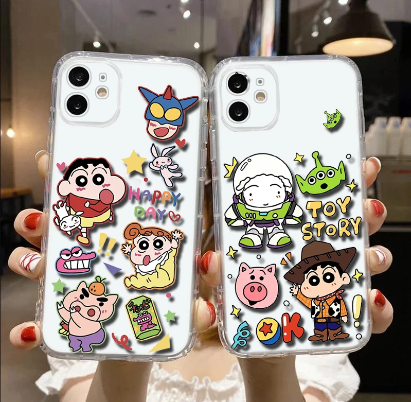 Мягкий чехол B3 Crayon Shin Chan для Samsung A7 A70 A71 A72 A8 A9 J2 J4 Plus J5 J6 Prime J7 J9 M30S M31 M51 M23 A04 A14 A23 A34 A54