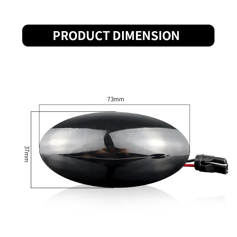 2 шт. для Suzuki Swift Jimmy Vitara SX4 Grand Fiat Sedici APV Arena Vauxhall светодиодный динамический