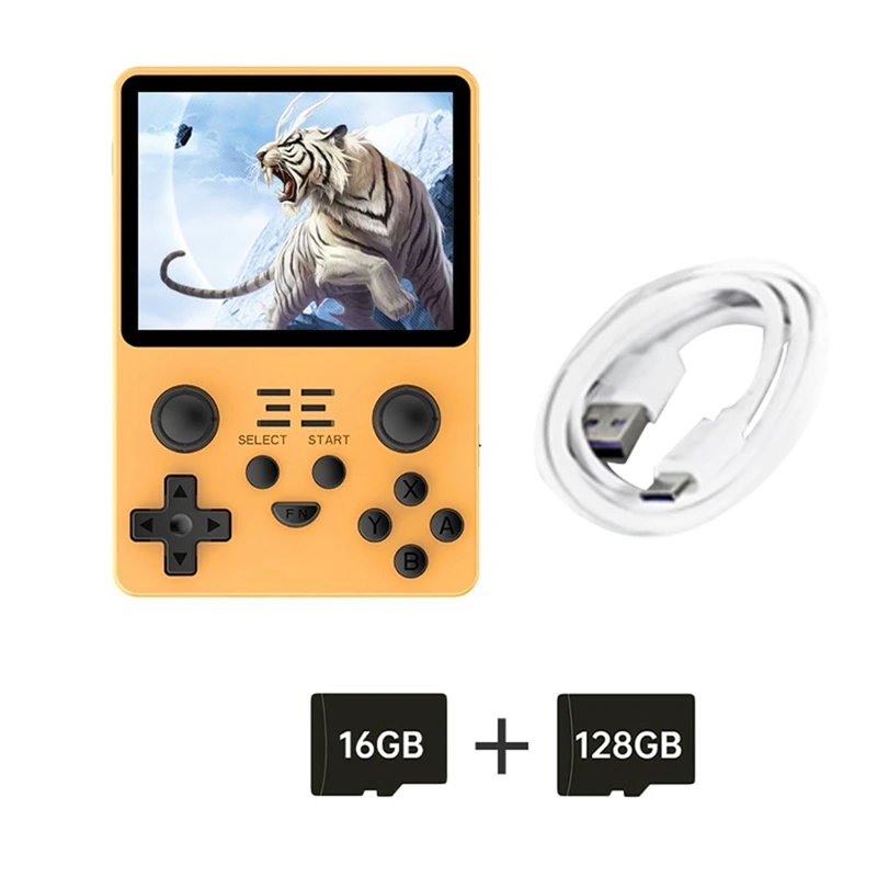 Портативная игровая консоль простая в использовании 16G + 128G 3 5-дюймовый IPS-экран с