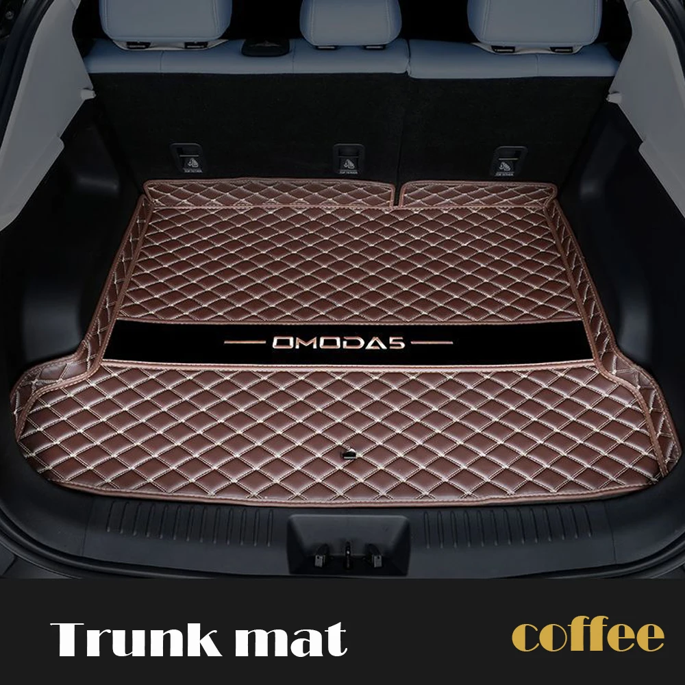 

For Chery Omoda 5 2022 2023 2024 Accessories Car Rear Trunk Mat Cargo Boot Liner Tray Rear Boot Luggage Cover Protective Pad