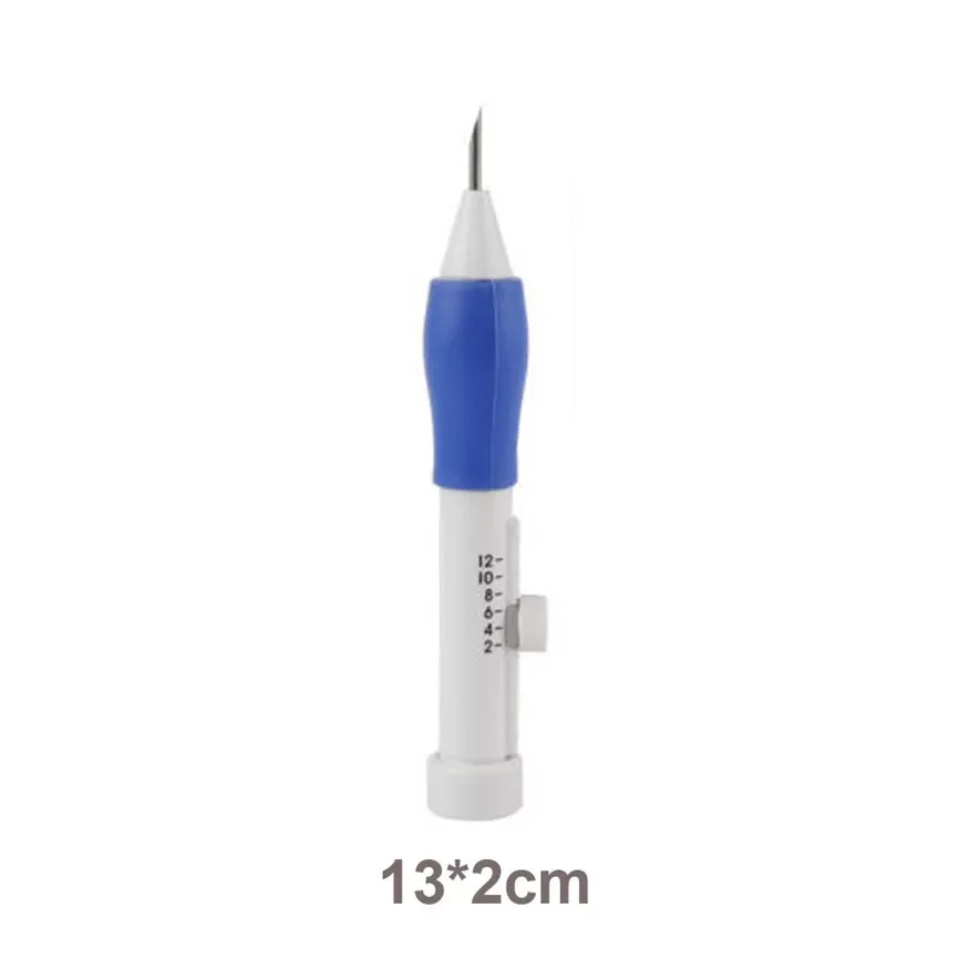 

Embroidery Pen Embroidery Needle Weaving Tool Fancy Silica Gel 1*Embroidery Pen+4*Needles For Embroidery Dropshipping