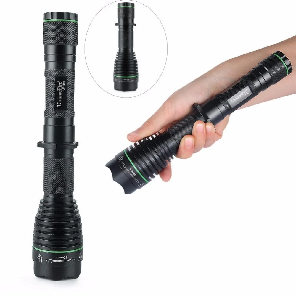 

UniqueFire 1508 IR 940NM 38 мм объектив, 3 режима вспышки, светильник, ночное видение, факел для использования с устройством ночного видения