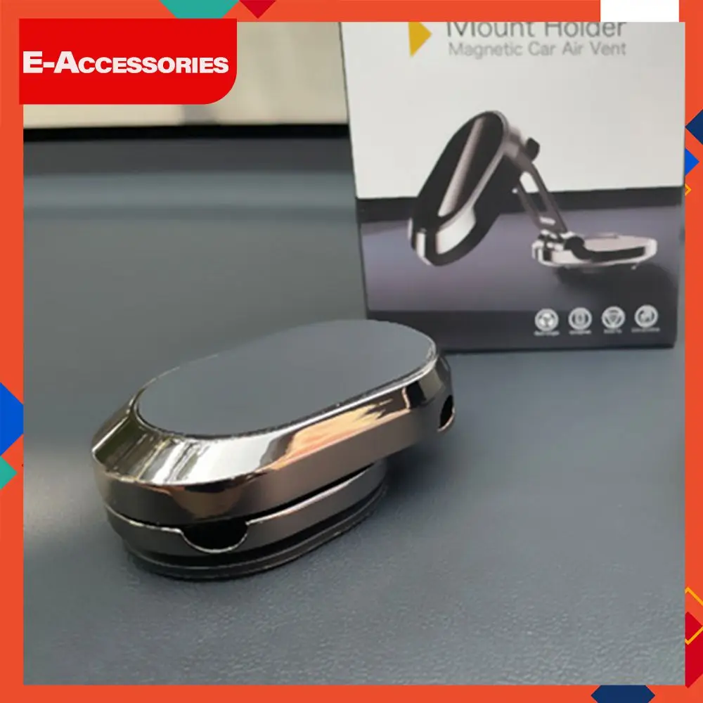 

For Xiaomi 10 Huawei Smartphone Stand Suction Folding Instrument Panel Holder 76g 360 Rotation Mobile Phone Stand For Auto