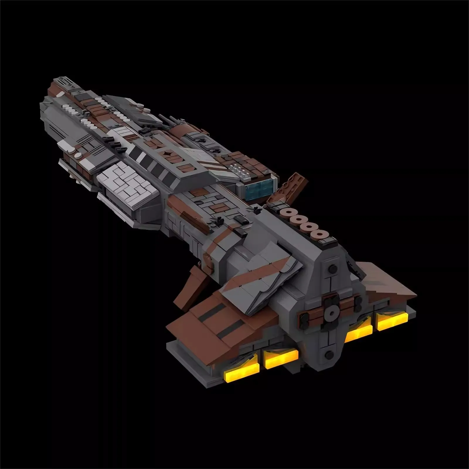 Bricklink Star Movie Космический корабль Звездные врата Атлантида Латеран Аврора-класс