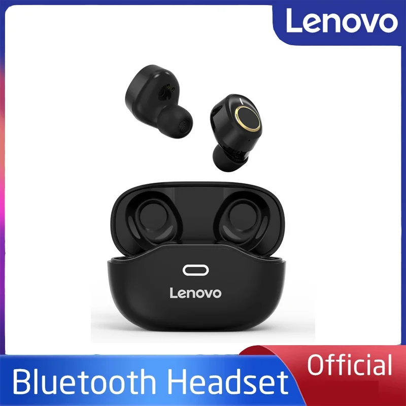 

Беспроводные наушники Lenovo X18 Bluetooth 5,0, мини TWS наушники, Спортивная гарнитура, наушники-вкладыши с сенсорным управлением с микрофоном и заряд...