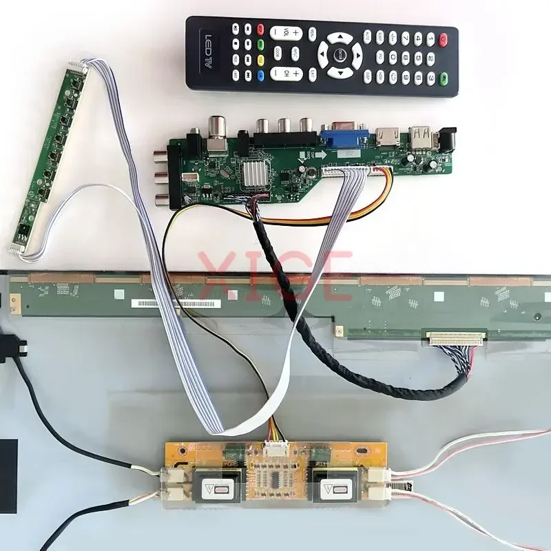 Для LM250WF1 LM230WF1 LM230WF2 плата драйвера ЖК-дисплей DIY Kit DVB сигнал цифровой LVDS-30Pin 1920*1080