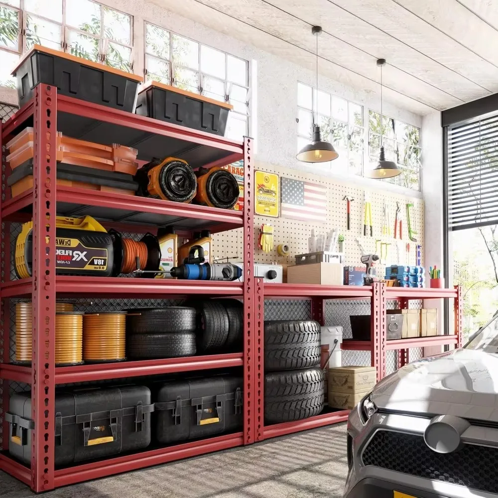 Гаражные стеллажи высотой 72 дюйма полки для хранения прочные металлические