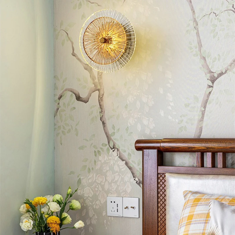 

Modern Personalized Living Room LED Wall Lamp Creative High-Quality Bedroom Light Luxury Decoration Nordic Home Accessories