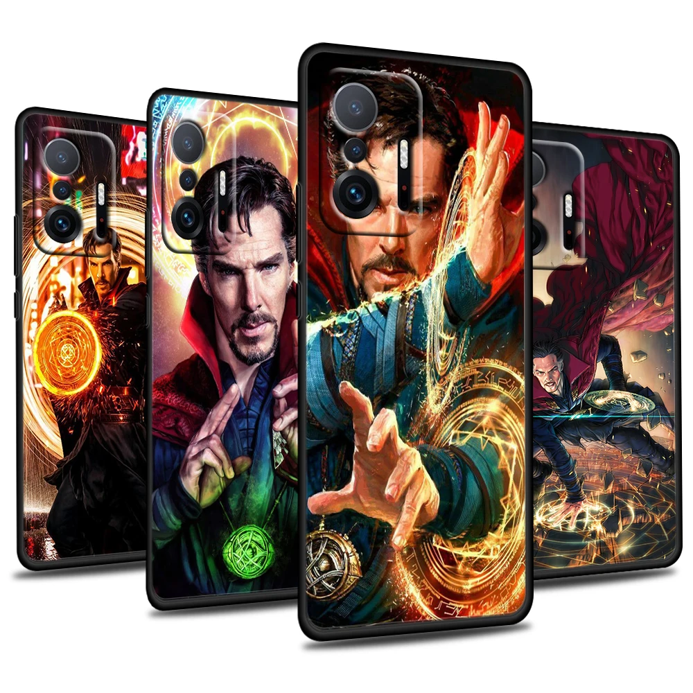 

Avengers Marvel Doctor Strange For Xiaomi Mi 11 10 Ultra 11T 10T Note10 Pro Lite 11i 10i 10S 5G Soft TPU Black Phone Case Cover