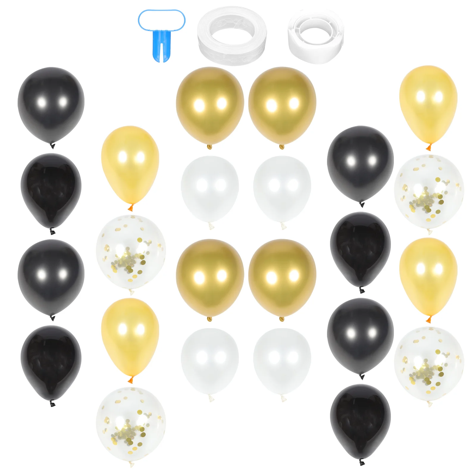 

120 шт., латексные воздушные шары