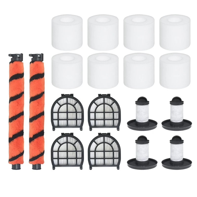 Roller Brush HEPA Filter Replacement Parts for Shark LZ600 LZ601 LZ602 APEX UpLight Lift-Away DuoClean Vacuum Cleaner