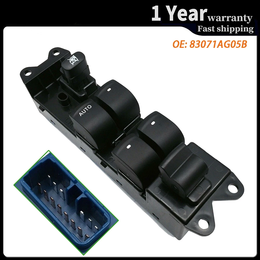 

Window Control Switch Regulator Button Console For Subaru Legacy Outback 2005-2009 14551966 83071AG05B 83071-AG05B