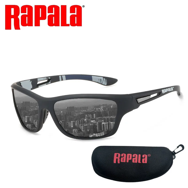 Фото Поляризованные очки для рыбалки Rapala, мужские и женские солнцезащитные очки для вождения, мужские солнцезащитные очки для пешего туризма, велосипедные солнцезащитные очки UV400, очки №5