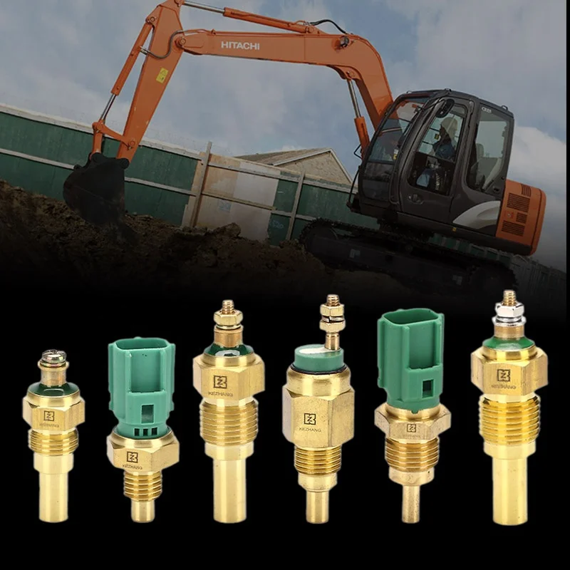 Датчик температуры воды деталей двигателя экскаватора. 4436537 42571296 для ZX200 ZAX200 EX200