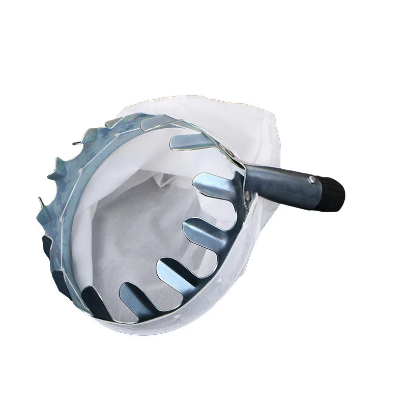 Металлический сборщик фруктов садоводство персик ловушка для с высоким деревом