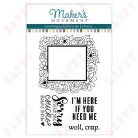 verything sucks clear stamp set scrapbook diary photo album diy paper greeting card handmade mould decoration embossing template