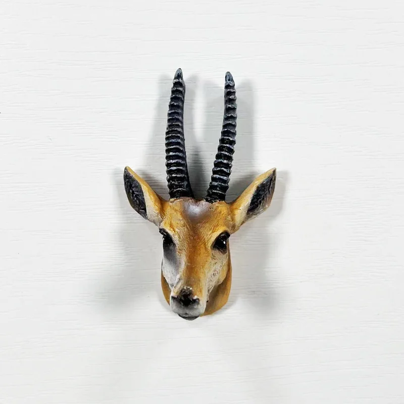 Фото Замбия Мозамбик Путешествия 3D Магнитный Магнит на Холодильник Сувенир Blackbuck Антилопа Ремесло Магнитное Украшение №4