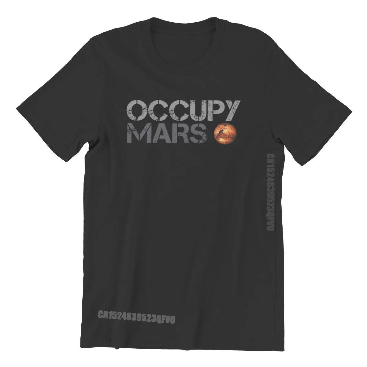 

Mars 2020 Space Explorers Occupy Classic Tshirts High Quality Graphic Men Camisas Men Tshirt Clothing Cotton Harajuku T Shirt
