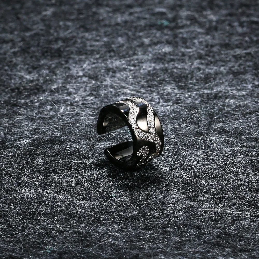

APM STYLE High Quality 925 Sterling Silver Curved Line Ear Bone Clip With A Fashionable Earpiece Without Piercing Accessories