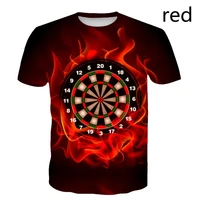 fashion 3d printed t shirt mens 3d t shirt darts t shirt dart throwing game graphic t shirt funny top