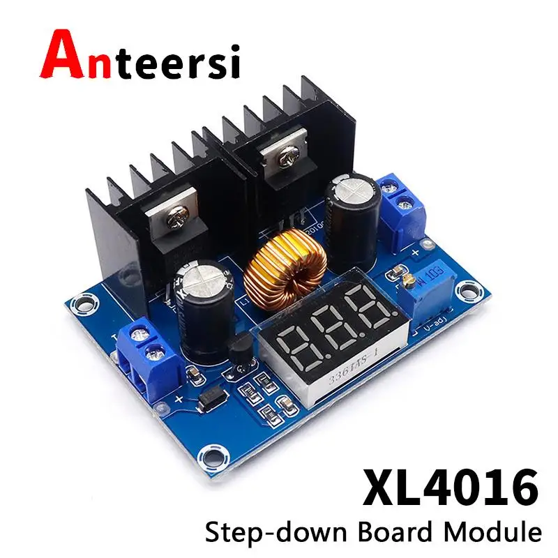 

1PCS MH-ET LIVE LED Voltmeter PWM Adjustable 4-36V To 1.25-36V Step-Down Board Module XL4016 8A 200W DC-DC Power drop Module