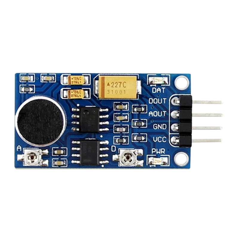 

Усилитель аудиосигнала Waveshare, модуль звукового датчика, модуль управления звуком, модуль обнаружения звука LM386 для Arduino