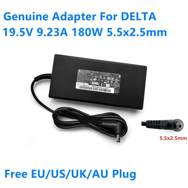 Подлинный 19 5 V 9.23A 180W DELTA ADP-180TB F блок питания AC адаптер для MSI GS65 GS73 GE72VR зарядное