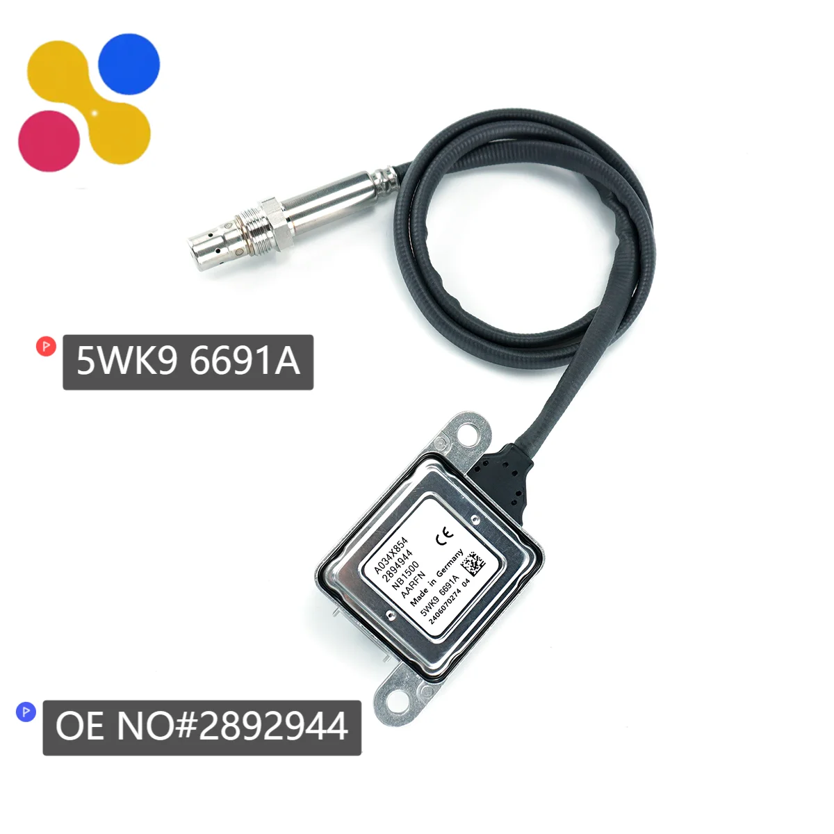 2892944 Датчик NOx 5WK96691A новый высококачественный Zuurzgсор для Cummins Isb Isx Freightliner Cascadia Columbia